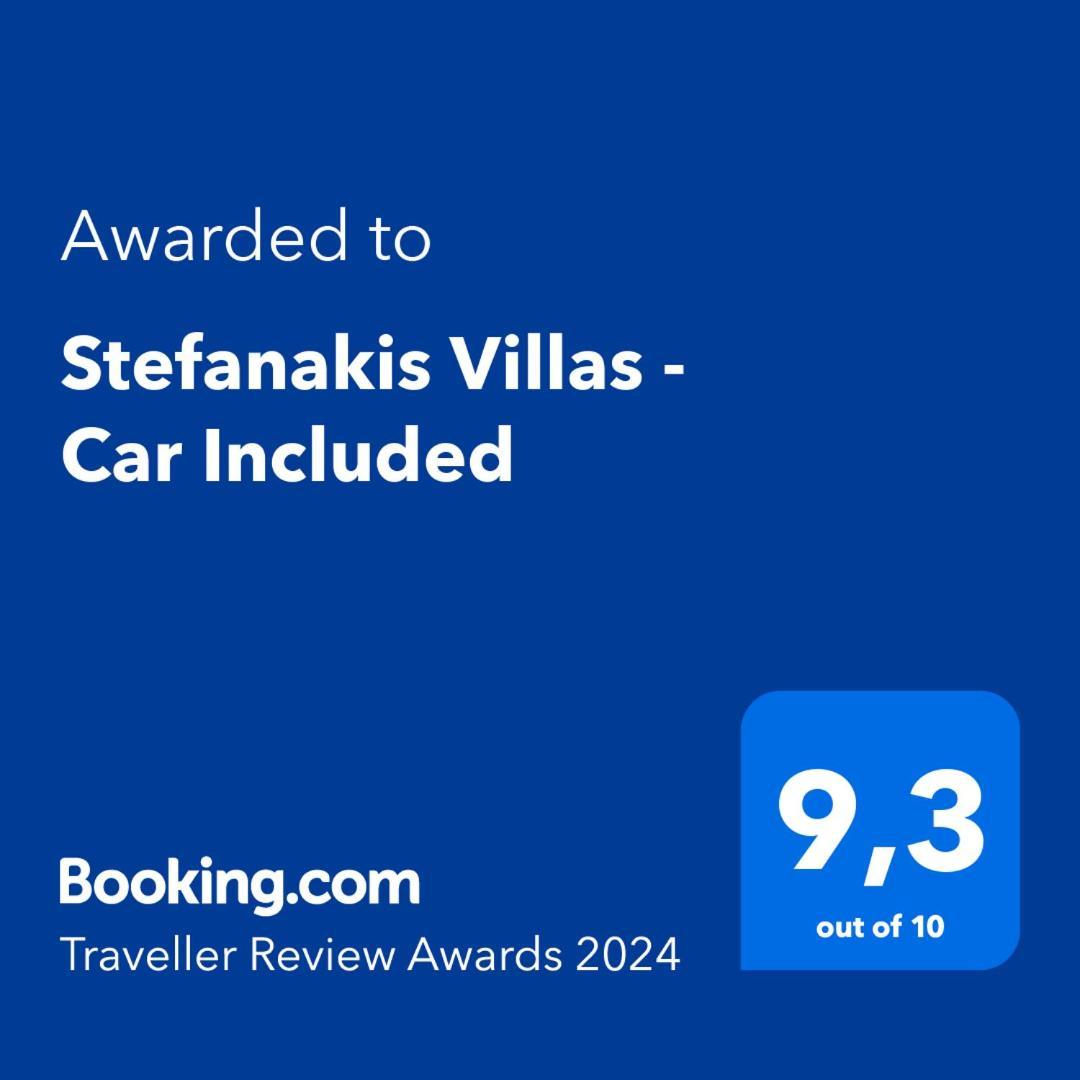Stefanakis Villas - Car Included Livadia  Esterno foto